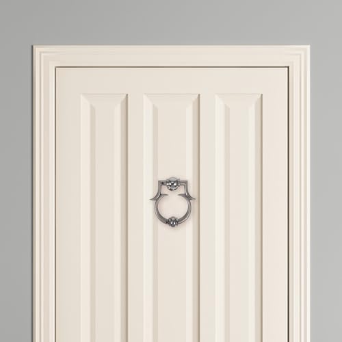 Aldaba para puerta exterior de casa fácil de instalar y duradera 7