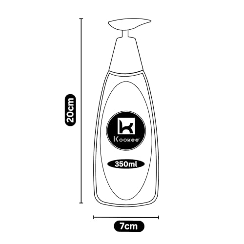 Image of SaSaSa Ceramic Soap Dispenser with Stylish Refillable Pump Bottle for Bathroom Handwash & Kitchen Wash Basin, Perfect for Hand Soap, Lotion and Shampoo, Beige, (Set of 2) (12056)