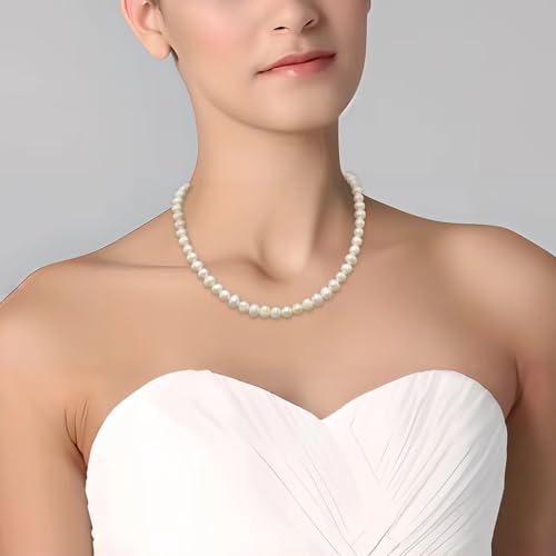 Freshwater Cultured Pearl Necklace for Women Jewelry2