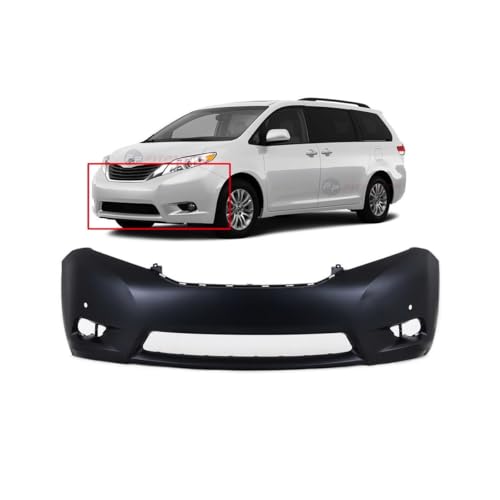 Image of FitParts Compatible with Toyota Sienna 2011-2017 Front Bumper Cover