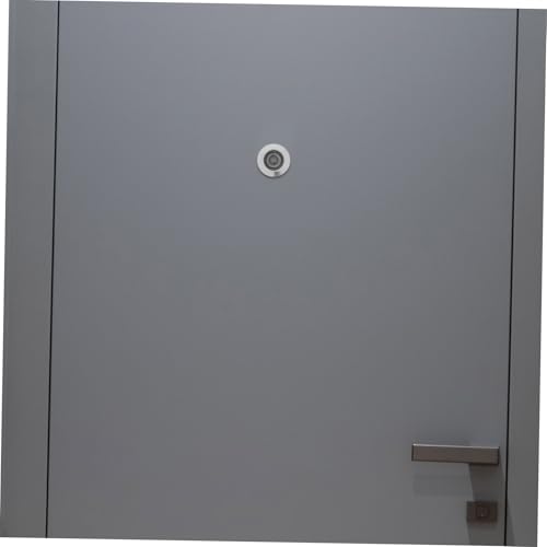 Mirilla de puerta de ángulo amplio KALLORY de latón macizo con cubierta giratoria de privacidad resistente para mayor seguridad compatible con puertas gruesas para uso en hogar y oficina miniatura 5