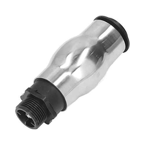 Foam Jet Sprinkler Nozzle, Vertical Column Waterscape Fountain Water Spray, G1 Male Thread for Garden Pond Lake, Plastic and Stainless Steel Material