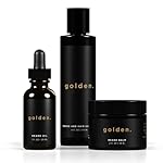 Everyday Beard Bundle,Pure & Organic Beard Growth Kit for Men Grooming w/Beard Oil, Beard Balm, Beard and Hair Shampoo…