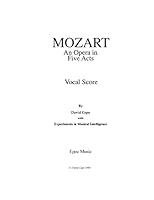 Mozart (Opera Vocal Score): (after Mozart) 1517561183 Book Cover