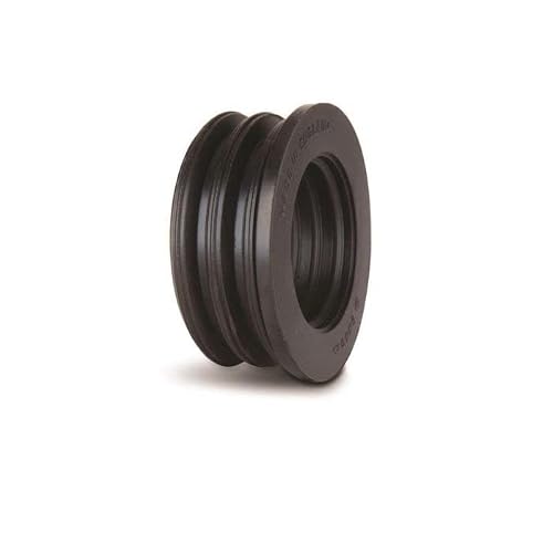 Polypipe Black Boss Adaptor (Push-Fit Rubber) 32Mm