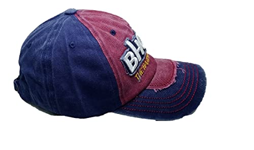 Image of Adjustable Soft Cotton Denim Cap for Men Women Baseball Vintage Washed Distressed Hats Adjustable Stylish Cap Regular Fitted