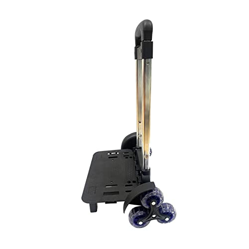 Carrinho dobrável com 6 rodas mochila de liga de alumínio bagagem carrinho de mão para viagem mochil