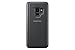 Official Genuine Samsung Clear View Plastic Cover Case for Samsung Galaxy S9 - Black (EF-ZG960CBEGWW)