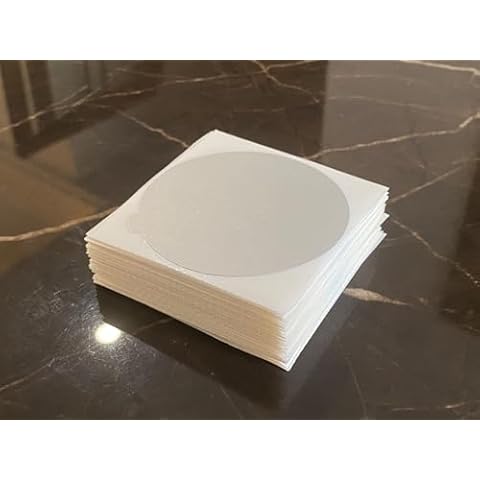 Replacement of 300 PCS Aluminum Foil Stickers for Refilling Nespresso Vertuo Pods, Perfect Solution to Reuse Vertuo Pods Cover