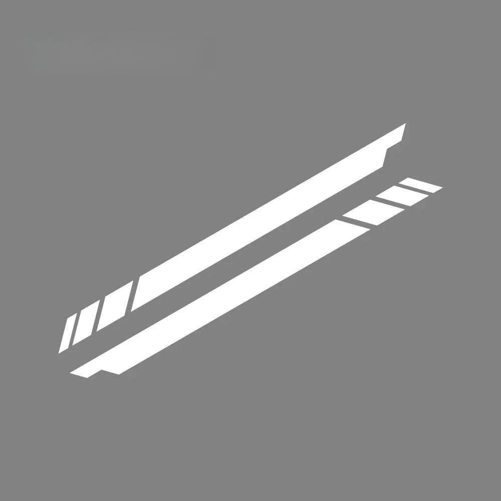 2PCS Car Stickers DIY Decal,for Kia Sorento R 1 2 4 BL UM XM MQ4 Auto Tuning Accessories Side Strips Styling Graphics Decor