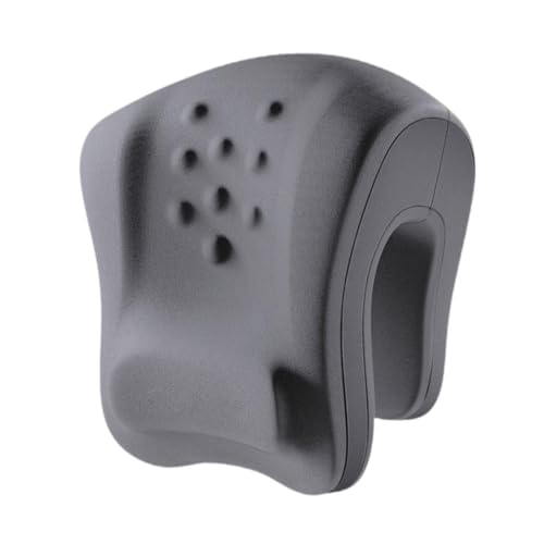 Image of ATORSE Headrest Office Chair Neck Pillow Neck Support Cushion for Most Office Chair Light Gray