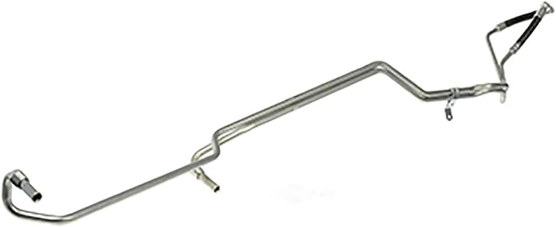 Inlet and Outlet Automatic Transmission Oil Cooler Hose Assembly for Ford F-250 F-350 Super Duty 2008 2009 2010 Replacement 8C3Z7R081A 1Pcs