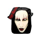 Rocksax Marilyn Manson Crossbody Bag   Red Lips