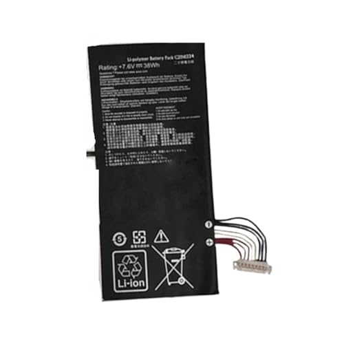 bdfndjnm Batería for portátil C21N1334 de 7,6 V y 38 WH, Compatible con ASUS Transformer Book T200TA/T200TA 1A/1K/1R/200TA C1 BL