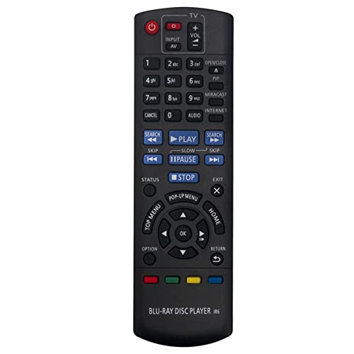 ALLIMITY RCA39126 N2QAYB000976 Replace Remote Control fit for Panasonic TX-32GW324 TX-24GW324 TX-32G302B TX-32GW334 TX-32DW334 TX-32D300 TX-32G320E TX-32J330E TX-39GW334 TX-32E200 TX-32E302B - Image 3
