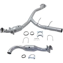 Garage-Pro Left and Right 2-PC Direct-Fit Catalytic Converter Kit Replacement for Ford F-150 2009-2010, Lincoln Navigator 2007-2013, Expedition 2007-2014 5.4L Undercar 46-State Legal