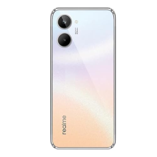 Image of COVERBLACK Rubber Back Cover for Realme RMX3630 / Realme 10 4G - Transparent