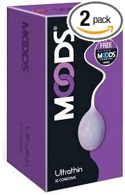 Image of Moods Ultrathin 20's Condoms (Pack of 2)