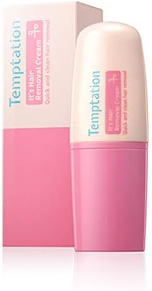 Temptation Sensitive Hair Removal Cream From Korea Body Hair Removal Cream for Men and Women Hand Leg Hair Loss Depilatory Cream Removal, 50g