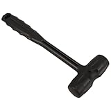 Ciieeo Rubber Mallet 24cm Long Handle Multi-use Flooring Installing Hammer for Home and Outdoor Camping