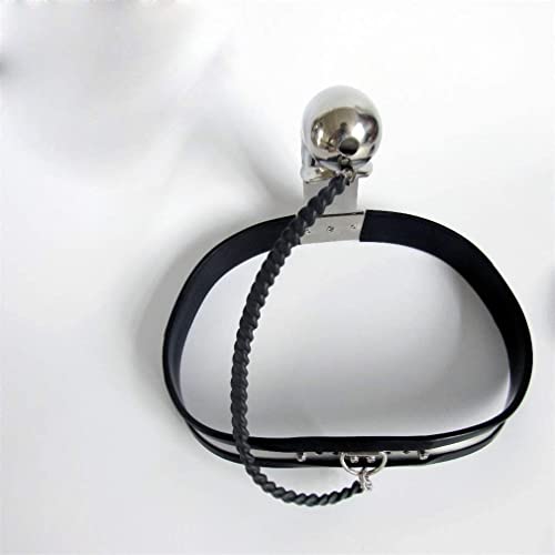 メンズ貞操帯アークウエストステンレス鋼貞操帯シングルラインシンプルタイプ貞操 、男性用 貞操帯 (Size : 64-82cm) - 画像6