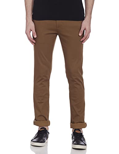 Image of Vdot Men's Slim Fit Casual Trousers