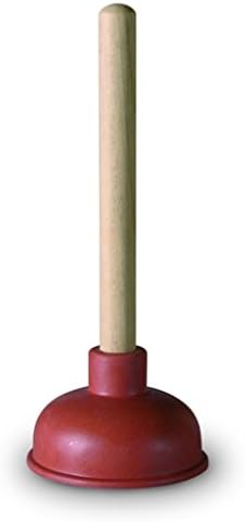 Anzapack 853914S - Desatascador De Goma Con Mango De Madera