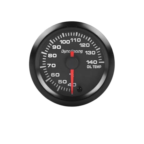Jauge de température d'huile 52mm avec moteur haute vitesse 7 couleurs LED
