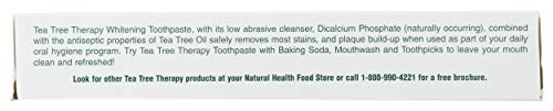 Tea Tree Therapy Natural Whitening Toothpaste, 3 Ounce #TOP2