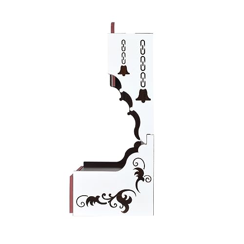 nexat Wooden Pooja Mandir with Doors | MDF Temple for Home Worship & Gifting Purpose (687)