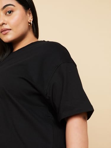 Image of Max Plus Size Women Solid T-Shirt