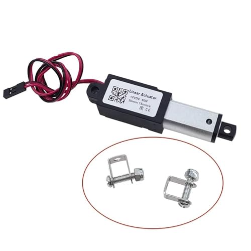 12V Micro Linear Actuator Actuador Lineal 30mm 60N 15mm/s 2