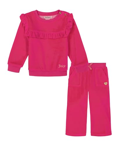 Juicy Couture 2pc Velour Pant Set