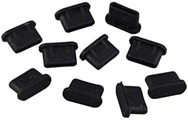 Futheda 10Pcs Universal Silicone Cover Cap USB 3.1 Type C Port Anti Dust Plug Protector Compatible with Smartphone Tablet Computer Laptop Devices