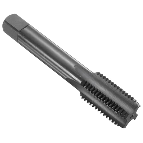 uxcell Straight Flute Screw Taps M22 x 2.5 H2 Thread HSS6542 Black Nitride Coated Machine Threading Milling Tap Tapping Tools