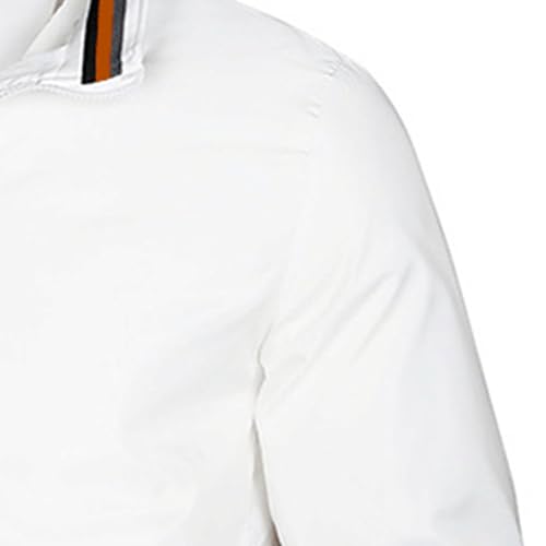 Manteau coupe-vent en coton lavé protégeant du froid de mi-saison - 5
