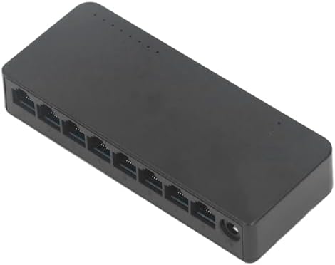Ethernet Network Switch, Auto MDI MDIX High Speed 110 a 220V 100Mbps ...