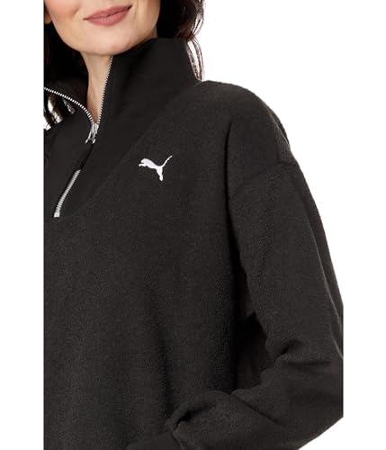 PUMA Her Winterized 1/2 Zip Sweatshirt Col Camionneur Molleton - 3
