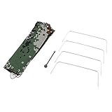 el capo rcn capitulo 6 3. de alta calidad DF-ES Cubierta de Lona del capó del camión para RC 1/16 Climbing Crawler Car WPL B-1 / B-24 / C-14 / C-24 / B-16 Accesorios de repuestos para Piezas de Camiones (Color: Verde)