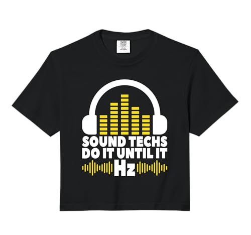 Audio Sound Engineer Recording Editor Mixing Console Comfort Colors Crop