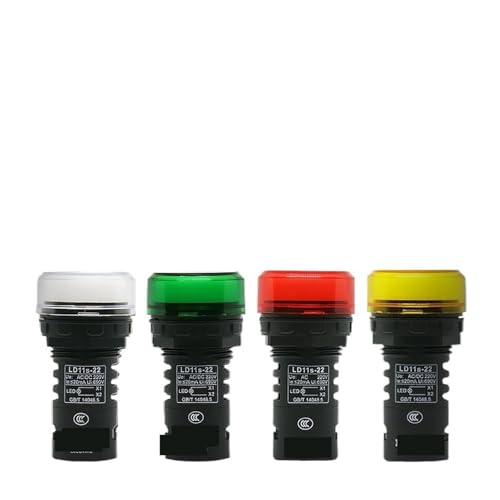 Zumbador indicador LD11S-22D amarillo 380V interruptor de señal acústica de 22mm