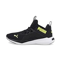 Puma Men's Enzo Nxt Running Shoe, Puma Black / Yellow Alert, US 7.5