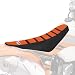 JFG RACING Gripper Soft Seat Cover Skin For 85 105 125 150 200 250 300 350 450 500 525 SX SXF EXC XCW 11-15 - Orange