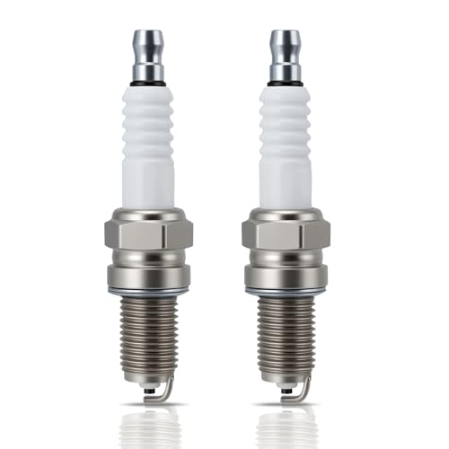 Image of Hipa (Pack of 2) DCPR8E Spark Plugs Compatible with NGK 4339 SeaDoo Marine Boat Jet Skis PWC Stand-up WaveRunner