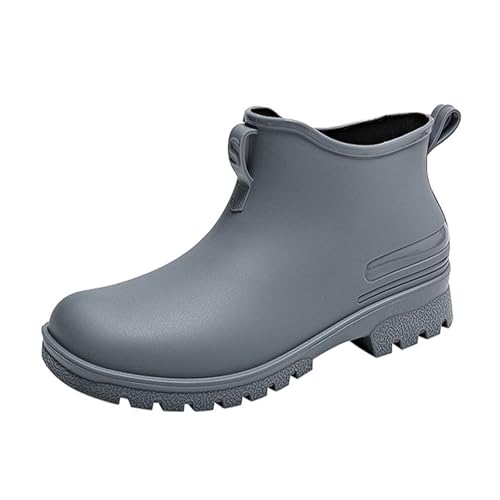 [LIEWEI Boutique RIBEN] ���[�J�b�g�h�����C���u�[�c�A�t���[�X���n�A5cm�q�[���A����~�߃A�E�g�h�A�R���t�H�[�g�A���N���u�[�c�A�E�H�[�L���O�A�V���b�s���O�ɍœK(Gray 1,23)