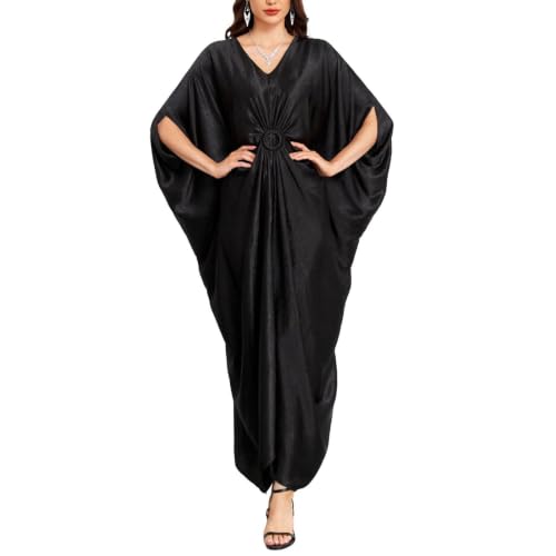 Robe de plage maxi en satin chic pour vos soirées d'été élégantes et journées ensoleillées