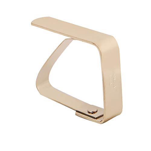 Psytfei 4 Uds. Clips para Mantel, Abrazaderas para Cubierta De Mantel De Acero Inoxidable, Oferta Antideslizante para Restaurante, Picnics, Carpas, Bodas, Fiesta De Graduación