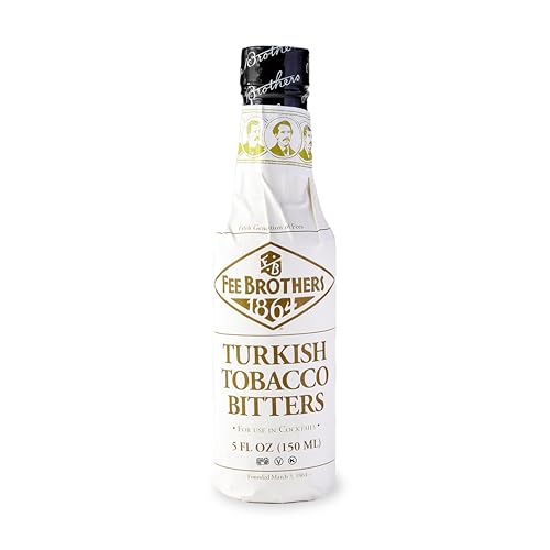 Fee Brothers Turkish Tobacco Cocktail Bitters - Aromatic Cocktail Mixer