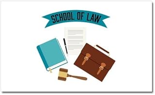 CafePress School of Law Car Magnet 20 X 12 Car Magnet, 20"x 12" Magnetic Door Display