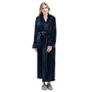 Long Bath Robe for Womens Plush Soft Fleece Bathrobes Nightgown Ladies Pajamas Sleepwear Housecoat